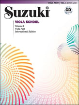 Suzuki Viola School #1 Viola BK/CD Revised Edition cover